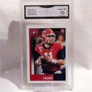 2020 Score Jake Fromm #356 Rookie
